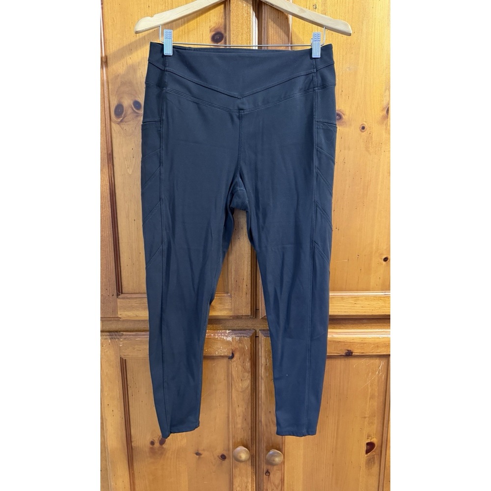 Free People FP Movement Women's L Soft Gray Pants Leggings Heather Soft Cotton